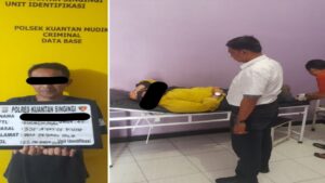 Diduga Urusan Hutang Piutang, Seorang Pria Nekat Menghajar Wanita Hingga Babak Belur.