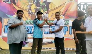 Polsek Tapung Adakan Lomba Burung Berkicau