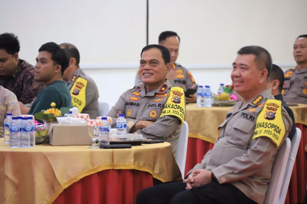 Mempringati HUT Polri ke-72, Polda Riau Ikut Vidio Conference