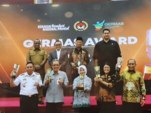 Kemenkumham Meraih Terbaik Kedua dalam Penghargaan Germas Award Tahun 2023