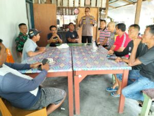 Giat Cooling Sistem, Kapolsek Singingi Himbau Warga Desa Logas Agar  Ciptakan Kondisi Yang Kondusif