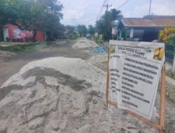 Sering Buat Macet, Pembuatan Saluran di Mulia Raya Minta Dipercepat, Camat Gunung Malela ‘Bungkam’