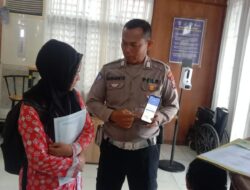 Sat Lantas Polres Siantar Sosialisasi Pembayaran Pajak Melalui E-Signal