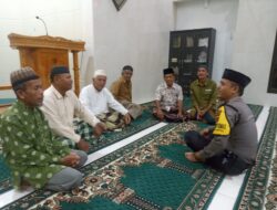 Bhabinkamtibmas Subuh Keliling ke Mesjid Al Muttaqin