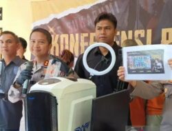 Satreskrim Polres Sukabumi Berhasil Mengamankan Pelaku Judi Online.