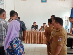 Serah Terima Jabatan Kades, Camat Bagun Purba Raden Mewa S,STP Ucapkan  Banyak Terimakasih.