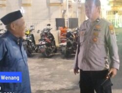 Patroli Rutin Polsek Wenang Amankan Kegiatan Ramadhan di Wilayahnya