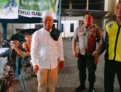 Polsek Tuminting Lakukan Patroli di Masjid Awwal Fathul Mubien untuk Antisipasi Giat Tarawih