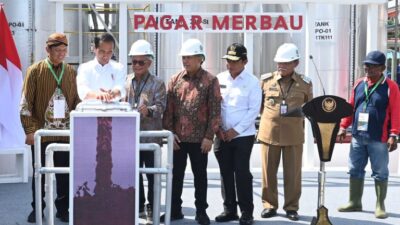 Presiden Resmikan Pabrik Percontohan Minyak Makan Merah Pertama di Indonesia