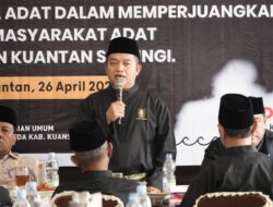 Rapat Koordinasi Insfratruktur Daerah Pemerintah Kabupaten Kuansing Dengan Lembaga Adat Melayu Riau.