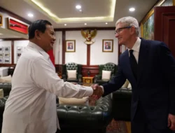 Tak Puas Ucapan Selamat Lewat Surat, Bos CEO Apple Tim Cook Kunjungi Prabowo Sebagai Presiden Terpilih