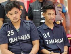 Ini Dia Ekspresi 2 Begal Setelah Ditangkap Polisi