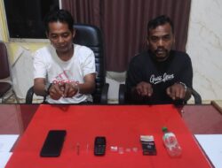 Mengaku ‘Wartawan Polisi’ Berkunjung Kerumah Para Kades Memintai Uang Hingga Pamerkan Senpi, Ahirnya 2 Pria Ini di Ringkus Polres Kuansing.