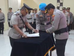 Kapolresta Manado Pimpin Upacara Penyerahan Jabatan Wakapolresta