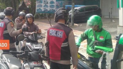 Patroli Rayon, 2 Kendaraan R2 Tanpa TNKB di Jl Samrat