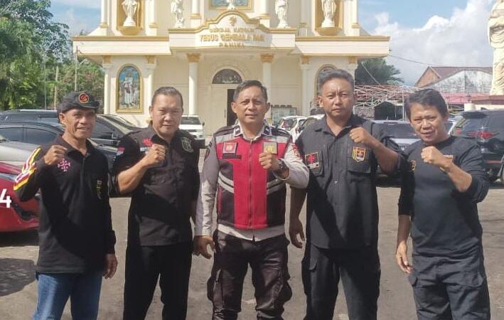 Polsek Mapanget Gelar Giat Pos Paja Somat: Pantau Ibadah di Gereja dan Sholat Jumat