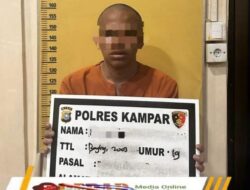 Begal Payudara Wanita ABG di Depan Malaya Mart Bangkinang Dibekuk Polisi