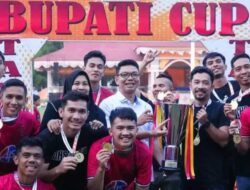 Pj Sekda Kuansing Dr. H. Fahdiansyah, SpOG Tutup Open Turnamen Bupati Cup 2024