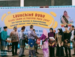 Launching Buku “Bunda Literasi Kuansing: Kisah Imam” di Festival Pacu Jalur dan Seminar Motivasi