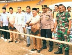 Kormi Kuansing Gelar Kejuaraan Olahraga Tradisional di Buka Oleh Bupati