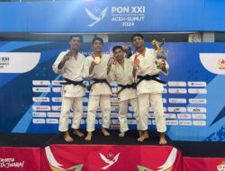 Atlet Judo Polri Sumbang Emas Untuk Provinsi Bali di Pon XXI Aceh Sumut