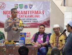 Kapolres Metro Jaktim ngopi Kamtibmas bersama warga di Jatinegara