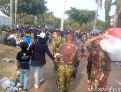 Insiden Seorang Anak Yatim Piatu Acara HUT TNI Ke 79 tahun Diduga Terinjak Injak Lokasi Silang Monas