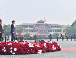 Presiden Jokowi Hadiri Apel Kesiapan Pengamanan Pelantikan Presiden dan Wakil Presiden 2024