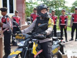 Kapolres Pidie Jaya Pimpin Patroli Motor, Perkuat Stabilitas Menjelang Pilkada 2024