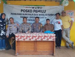 Kanit Binmas Polsektro Tanah Abang Bersama Ketua RT, LMK Bahas Kamtibmas Menjelang Pilkada