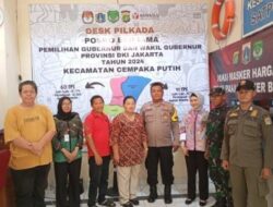 Pengamanan Gudang Logistik Pilkada Kecamatan Polsek Cempaka Putih