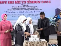 Hadiri Peringatan HUT Ke- 73 IBI, Pjs Bupati Kuansing: Bersama Bidan Wujudkan Program ILP Preventif