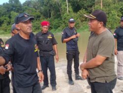 Satgas Inti DPC Grib Jaya Kuantan Singingi Berjibaku Mencari Anak yang Hilang di Desa Suka Maju