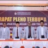 KPU Padang Sidempuan Menetapkan Letnan Levi Sebagai Walikota Terpilih Periode 2025-2030