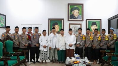 Perkuat Kamtibmas, Kapolres Jombang Sowan Kiai Pondok Pesantren Tebuireng